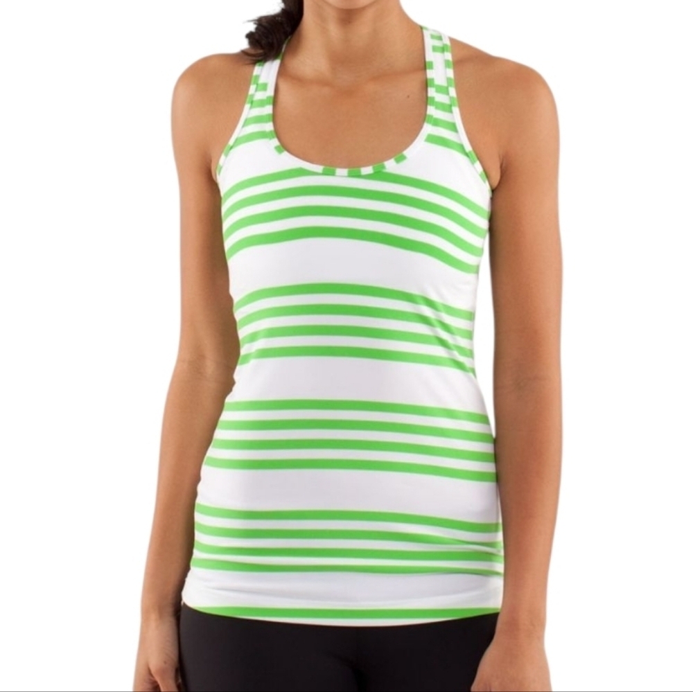 Lululemon Cool Racerback Tank Women 8 Yoga Running Stretch Soft Gym - Picture 5 of 8